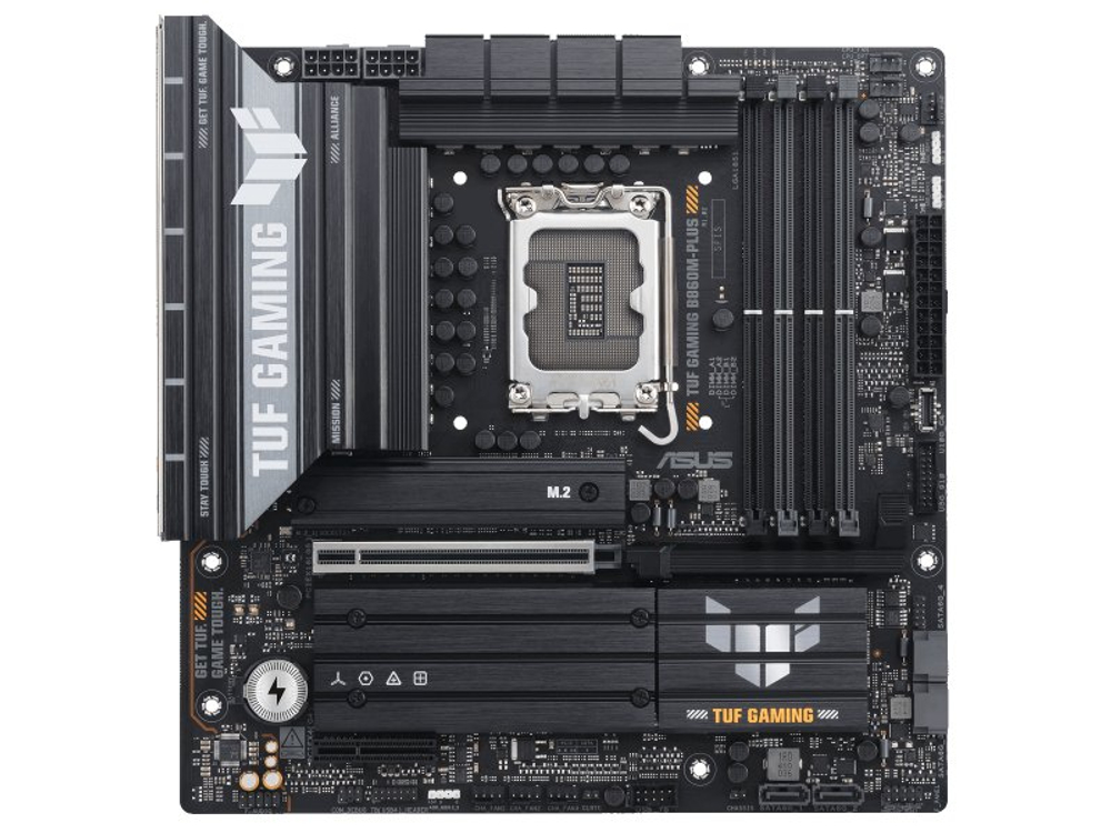 Материнская плата Asus Tuf Gaming B860m-plus, Socket LGA 1851, Intel B860, mATX, RTL [90MB1JW0-M0EAY0]