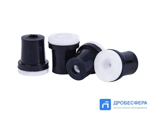 Сопла керамические 3 мм для пескоструйного пистолета набор 4 штуки арт. T065N-3