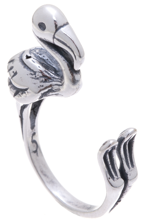 "Фломиг" кольцо в серебряном покрытии из коллекции "Young" от Jenavi