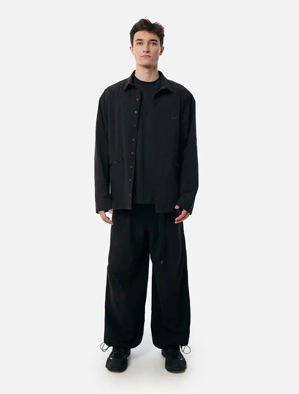 Купить Рубашка Outerkit The Frontier черная Рубашка Outerkit The Frontier черная