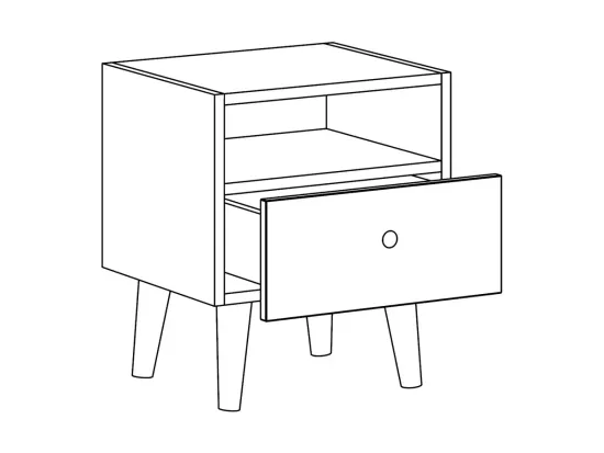 Тумба прикроватная Frida 624210