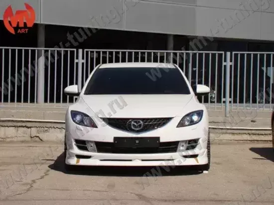 Юбка SPORT переднего бампера для Mazda 6 GH
