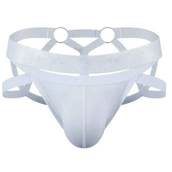 Мужские трусы джоки белые JOCKMAIL JM4062-1