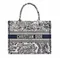 Сумка Dior Book Tote, модель маленького формата синий