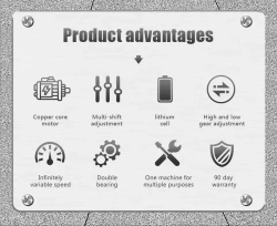 OKALEE 21 В, 800 Нм Шуруповерт аккумуляторный бесщеточный, Применимо к аккумуляторам Makita