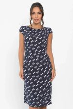 Платье Габриэль (синее/бантики) П13954-10М LT Collection