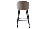 Стул барный 373B бежевый/черный