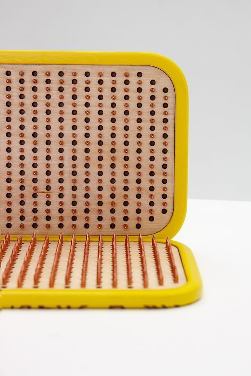 Доска садху Чакры темные медные гвозди