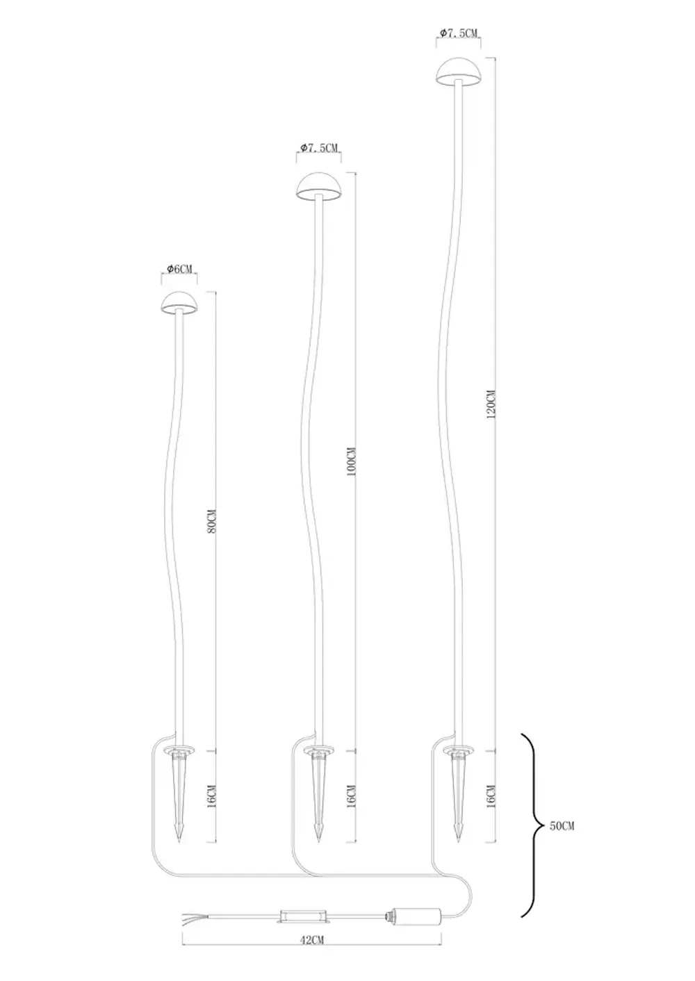 Грунтовый светильник Arte Lamp