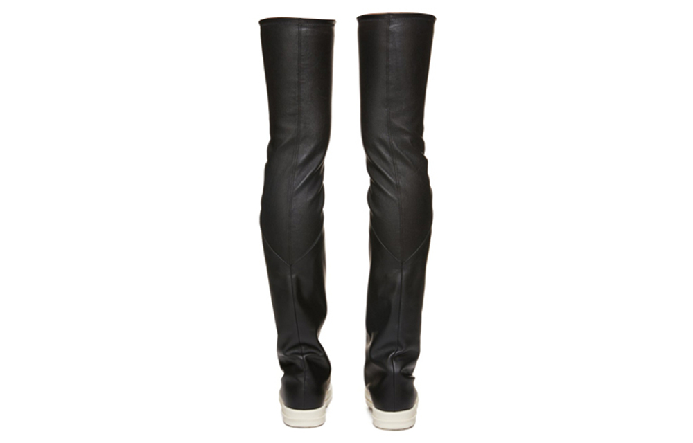 RICK OWENS/RO Over the knee Boots Men"s Black