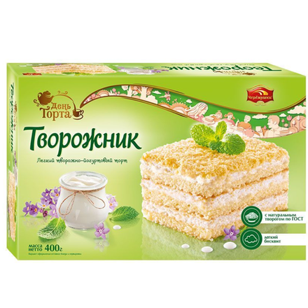 Торт День Торта Творожник 400 гр