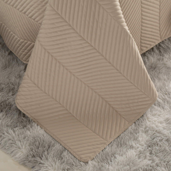 Покрывало 230x250 и 2 наволочки 50х70 Sofi De MarkO Адонис бежевое