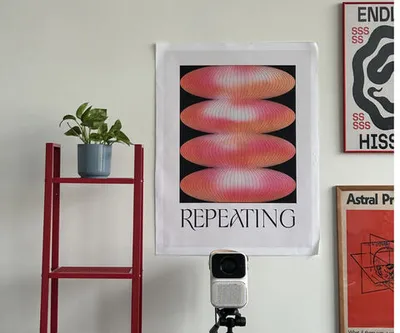 Постер на холсте Repeating