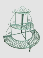 Подставка для цветов напольная металлическая