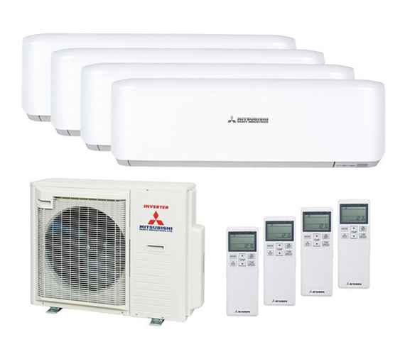 Мульти сплит-система Mitsubishi Heavy 4 x SRK20ZS-W / SCM71ZS-W