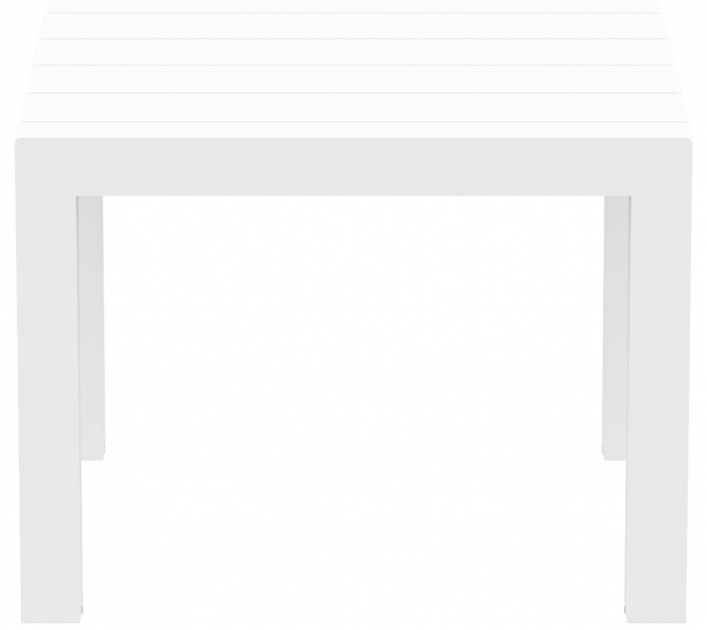 Стол пластиковый раздвижной Siesta Contract Vegas Table, 1000-1400х1000х750 мм, белый