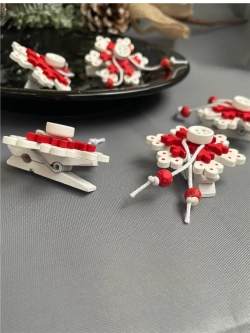 Прищепки деревянные, 5 штук