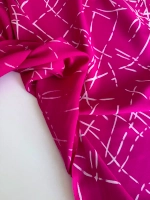 Ткань для рукоделия штапель для шитья 2 м плательная вискоза