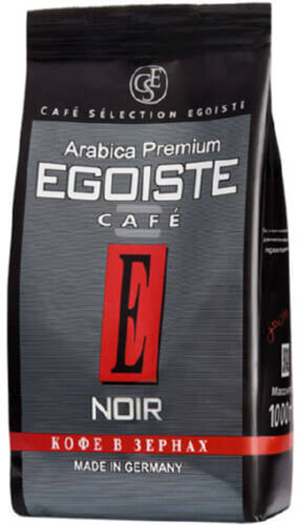 Кофе зерновой Egoistе NOIR 1 кг.