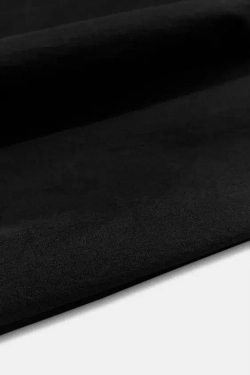 ZARA ТОП С БАСКОЙ — ZW COLLECTION, ЧЕРНЫЙ