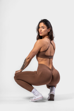 Топ Medium-Support Sports Bra TOTALLY SEAMLESS 305 Коричневый