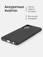 Чехол ROSCO для Samsung Galaxy A13 оптом (арт. SS-A13-CARBONE-BLACK)