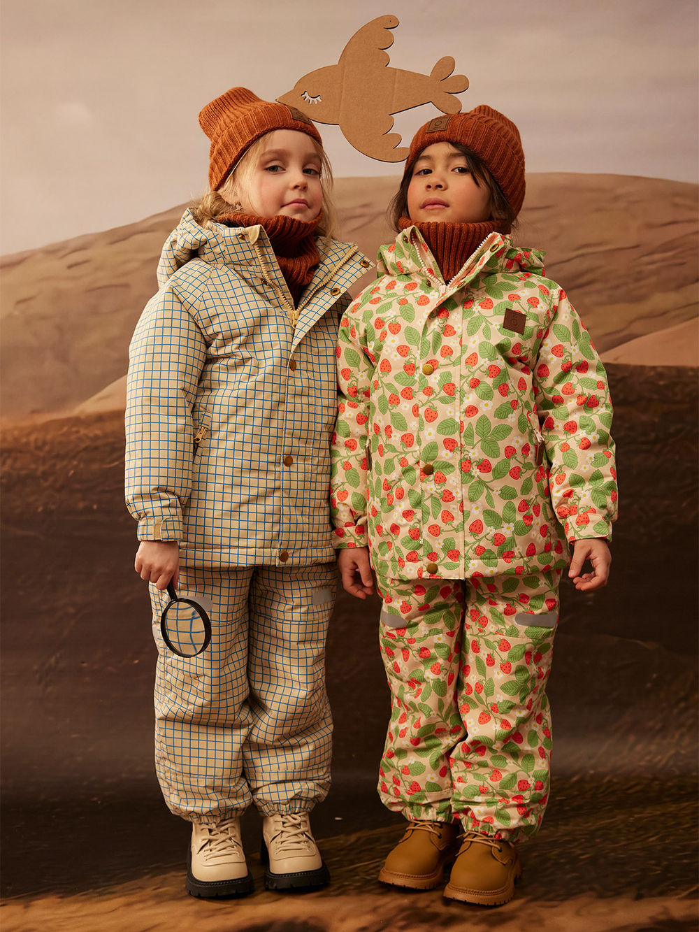 ПРЕДЗАКАЗ Куртка утеплённая демисезонная Mjölk Strawberry, утеплитель 120гр/м2