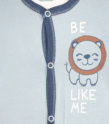 Комбинезон ЛЁВА (бирюзовый)