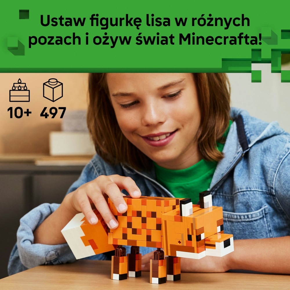 LEGO Minecraft - Лис 21588