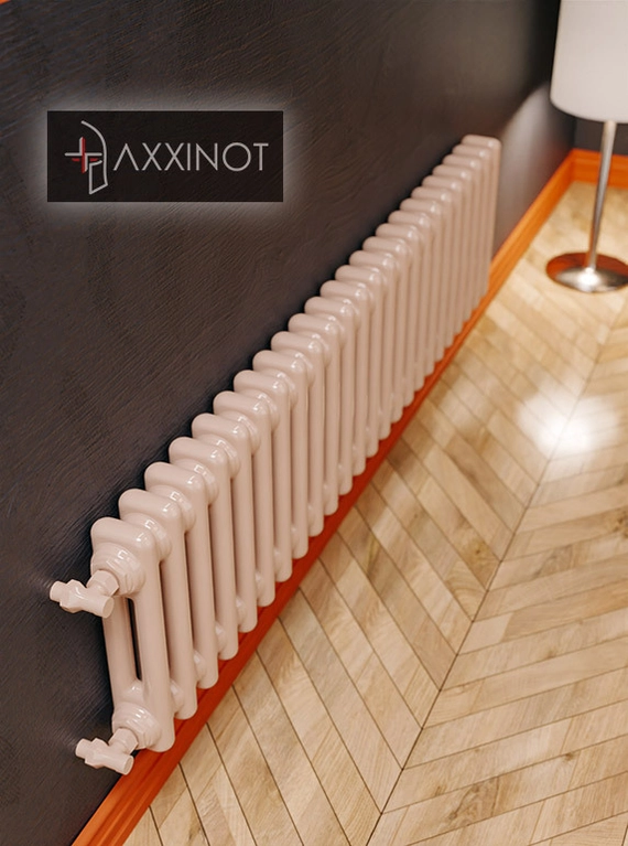 Axxinot Sentir 2020 - двухтрубный трубчатый радиатор высотой 200 мм, боковое подключение