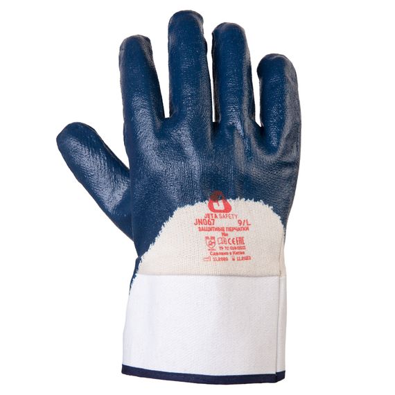 Перчатки Jeta Safety JN067 / Размер L с нитриловым покрытием