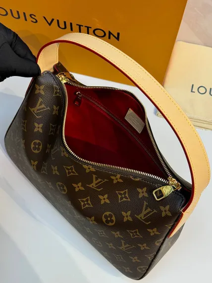 Сумка Louis Vuitton Slouchy, коричневый