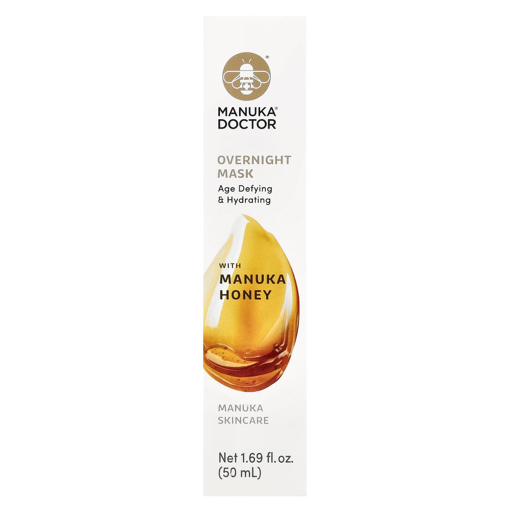 Manuka Doctor, ночная маска для лица с медом манука, 50 мл (1,69 жидк. унции)