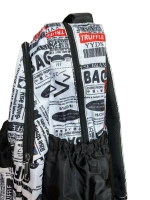 Рюкзак "BEIMAIQI вывеска" городской QOZA, белый, 12 л