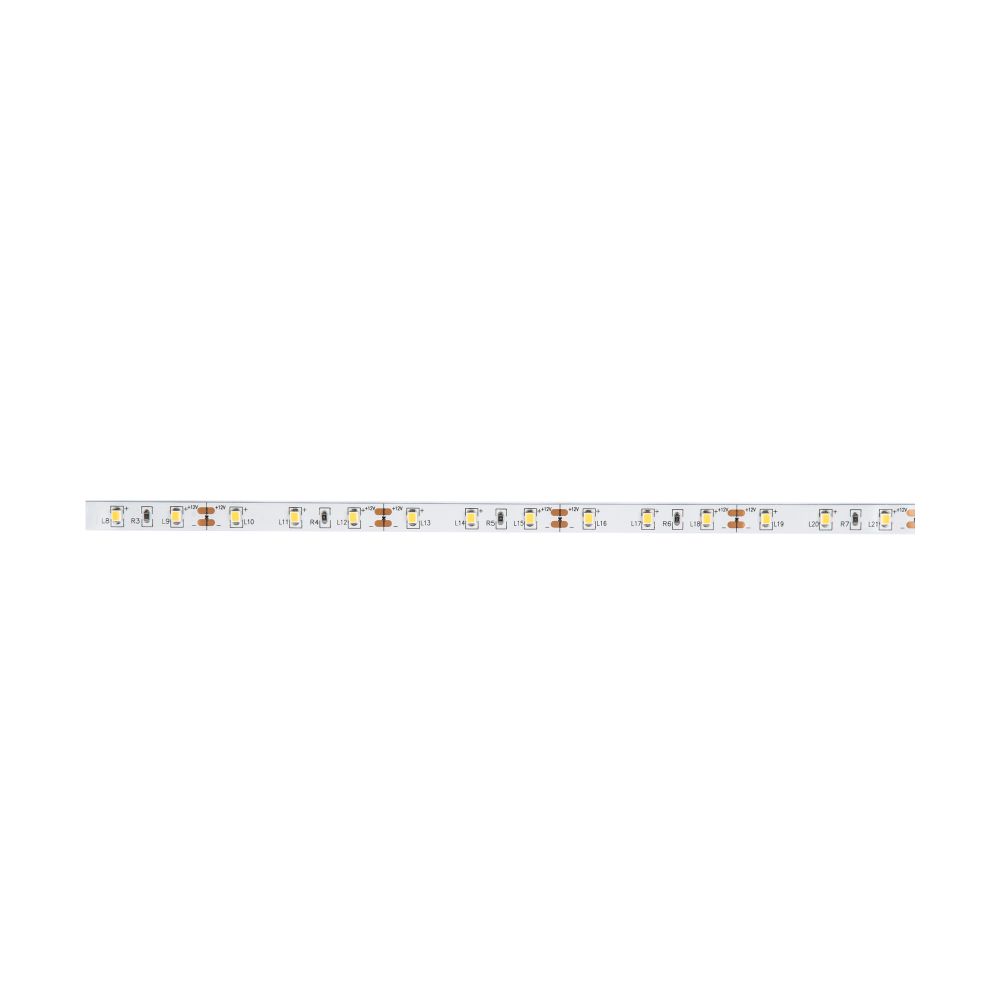 ULS-Q320 2835-60LED-m-8mm-IP20-DC12V-4.8W-m-5M-3000K Гибкая светодиодная лента на самоклеящейся основе. Катушка 5 м. в герметичной упаковке. Теплый белый свет3000K. ТМ Volpe.
