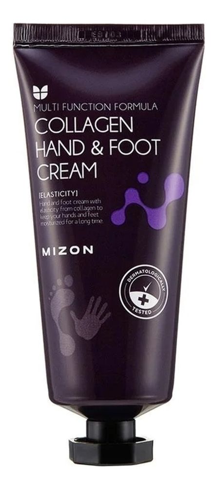 MIZON  Крем для рук и ног с коллагеном - COLLAGEN HAND &amp; FOOT CREAM ,100мл