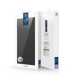 Чехол книжка из PU кожи черного цвета от Dux Ducis для смартфона Sony Xperia 1 VII (1-7), серия Skin Pro Series Case