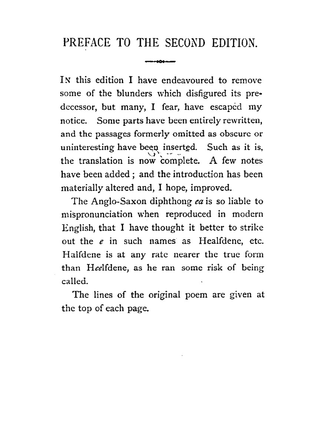 Beowulf | H.W. Lumsden