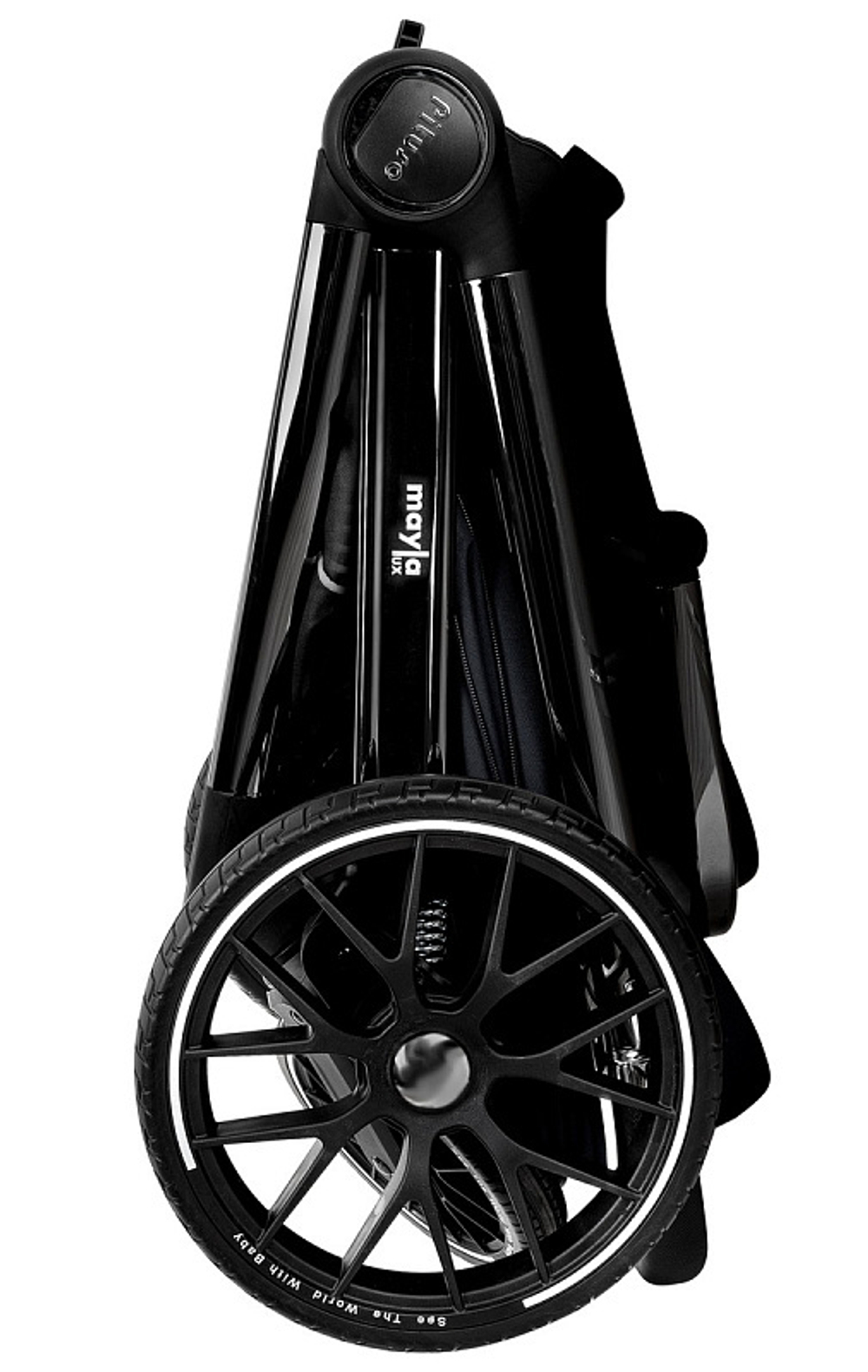 Pituso Коляска 2 в 1 Mayla Lux Black