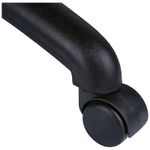 Кресло оператора Helmi HL-M65 "Sigma", экокожа/ткань сетка, черная, пиастра