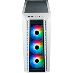 Корпус Cooler Master MasterBox 520, белый, без БП