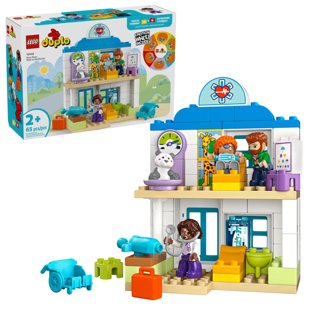 Конструктор LEGO Duplo 10449 Первый раз: Визит к врачу