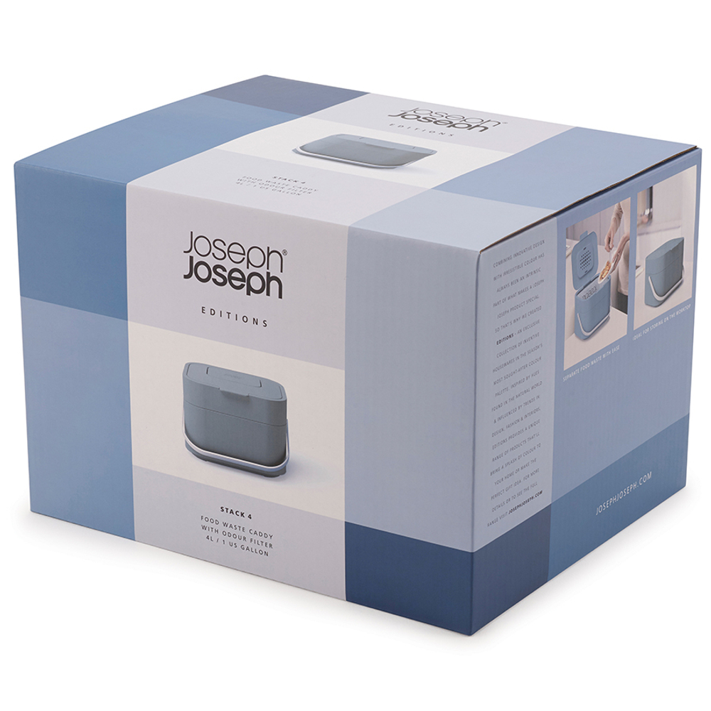 Контейнер для пищевых отходов stack 4, синий