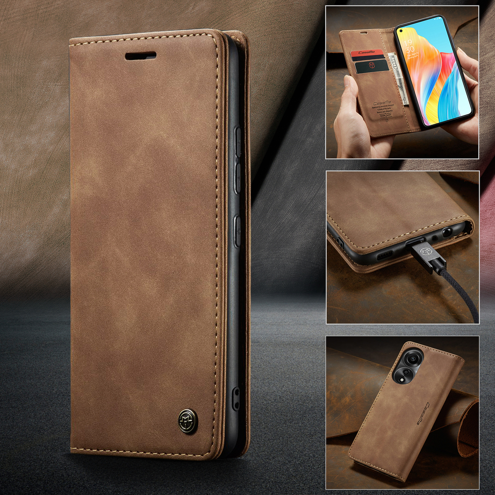 Чехол-книжка CaseMe Matte OPPO A78 4G global