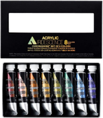 Holbein Acrylic Iridescence Chroma Shine Set 8 цветов 5 ml [AC893]