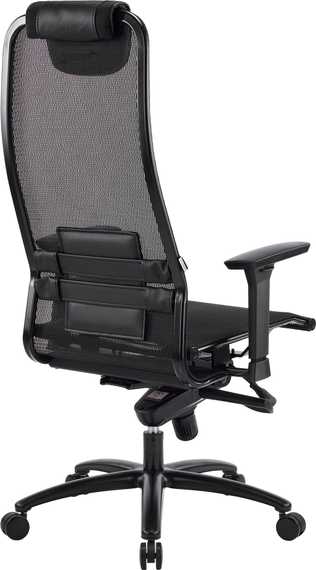 Кресло Everprof Deco Black Lux Сетка Черный