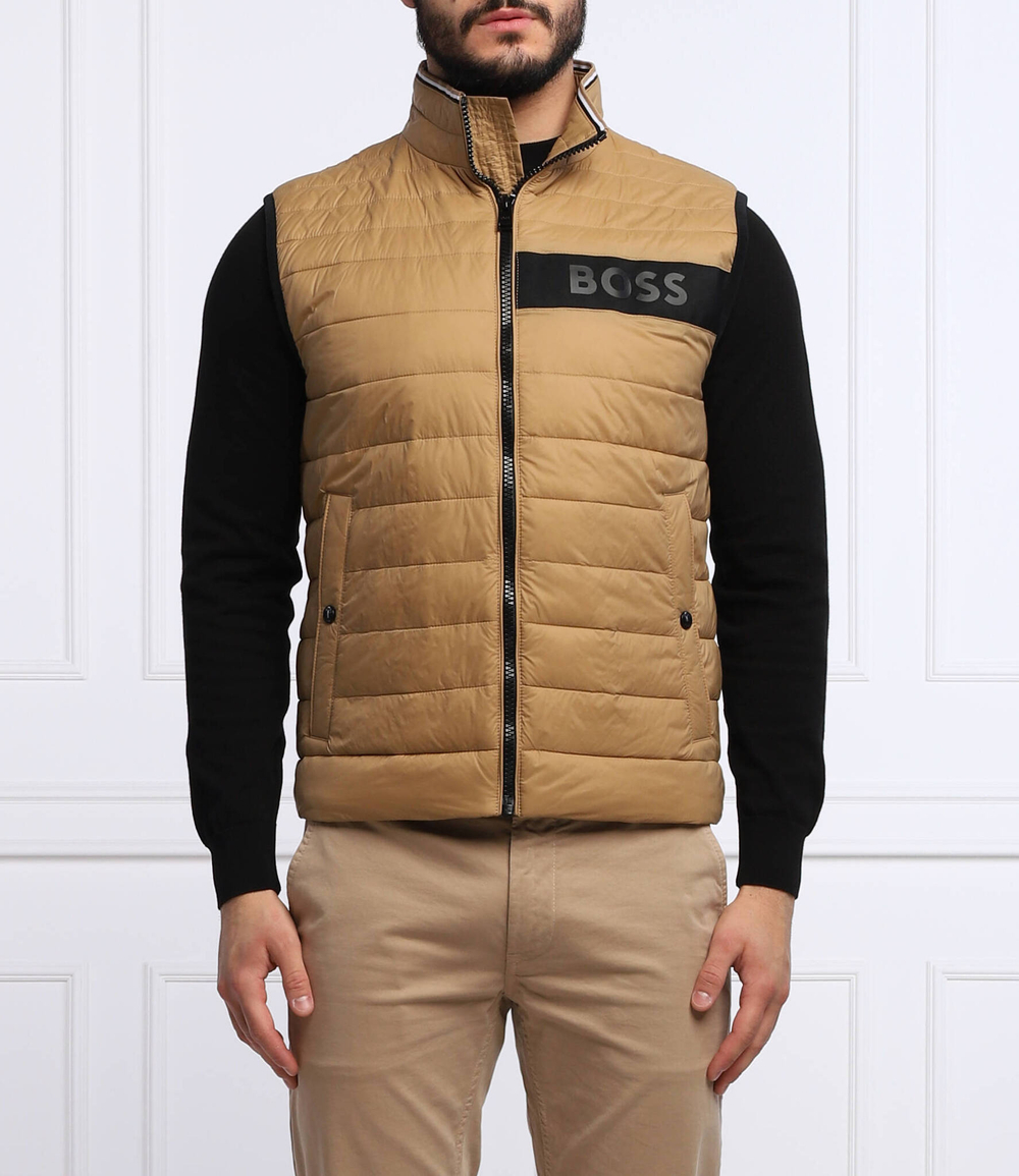 безрукавка darolan BOSS BLACK - бежевый(50464300)