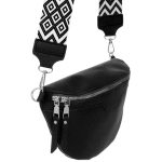 Сумка женская через плечо «ИМАНИ», цвет черный, три кармана, 24*19*7*5см (лейбл Ultramarine)