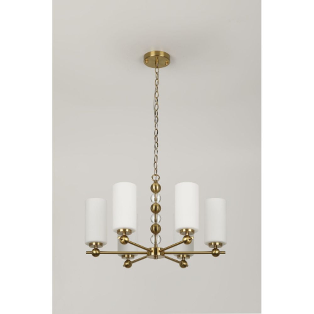 Люстра Rivoli Antonella 3181-306 6 х Е27 40 Вт модерн | Модерн