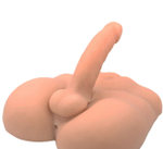 Реалистичный мужской торс с фаллосом 24,5 см